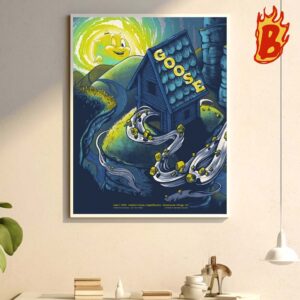 Goose June 7 2024 At Fiddlers Green Amphitheatre In Greenwood Village CO Merch Poster Walll Decor Poster Canvas