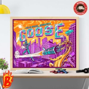 Goose Show At June 11 2024 The Midland Theatre Kansas City MO Merch Poster Wall Decor Poster CanvasGoose Show Live In Amaha Nebrasksa At June 10 Merch Poster By Chris Lyons Wall Decor Poster Canvas