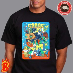 Goose Show Tonight Merch Poster At The Factory St Louis June 4-5 2024 Unisex T-Shirt