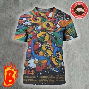 Goose Super Tour TED Vip 2024 Merch Poster All Over Print Shirt