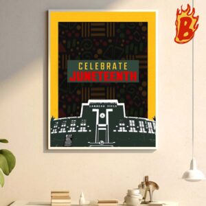 Green Bay Packers Celebrate Freedom Juneteenth American History The End Of Slavery On June 19 1865 Wall Decor Poster Canvas