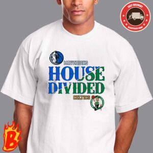 House Divided Boston Celtics Vs Dallas Mavericks Unisex T-Shirt