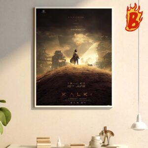 Kalki 2898 AD New Poster On June 10th Wall Decor Poster Canvas