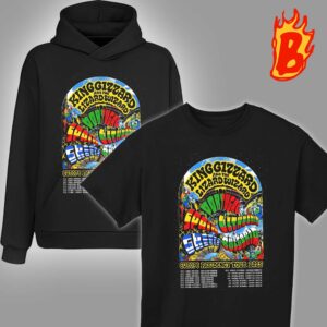 King Gizzard And The Lizard Wizard Europe Residency Tour 2025 Merch Poster Unisex T-Shirt