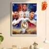 Kyllian Mbappe Has Been Signed To Real Madrid In Recent Day Wall Decor Poster Canvas