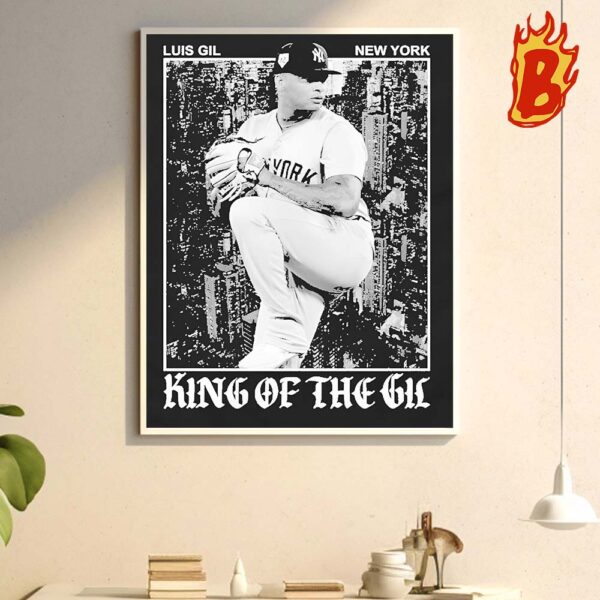 Luis Gil New York King Of The Gil Wall Decor Poster Canvas