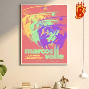 Marcos Valle With Azymuth And Brainstory Show At Rio Theatre On September 21 2024 Wall Decor Poster Canvas