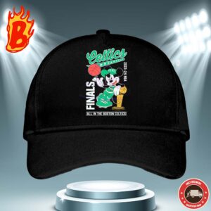 Mickey 2024 NBA Finals All In The Boston Celtics Classic Cap Hat Snapback