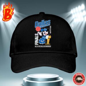 Mickey 2024 NBA Finals All In The Dallas Mavericks Classic Cap Hat Snapback
