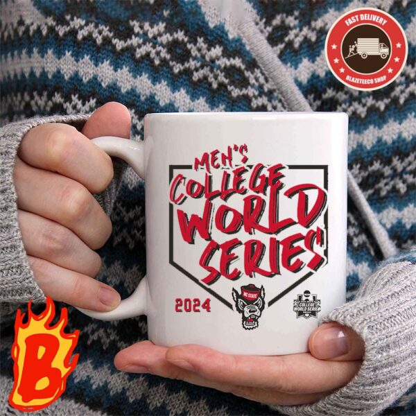 NC State Wolfpack Baseball 2024 NCAA Mens Baseball College World Series Coffee Ceramic Mug