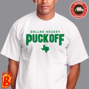 NHL Dallas Cowboys Hockey Puck Off Unisex T-Shirt