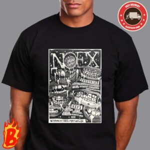 NOFX June 29-30 2024 Portland OR Merch Poster Unisex T-Shirt