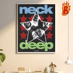 Neck Deep Star Portrait Wall Decor Poster Canvas