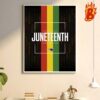 Minnesota Vikings Celebrate Freedom Juneteenth American History The End Of Slavery On June 19 1865 Wall Decor Poster Canvas