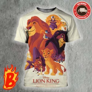 New Poster For The Lion King Rereleasing In Theaters On July 12 All Over Print Shirt