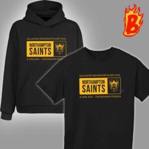 Northampton Saints Gallagher Premiership Champions 2023-2024 Unisex T-Shirt