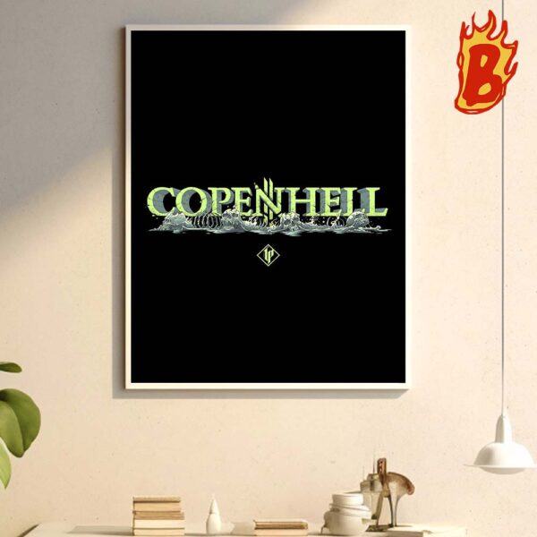 Official Copenhell Festival 2024 Logo Walll Decor Poster Canvas