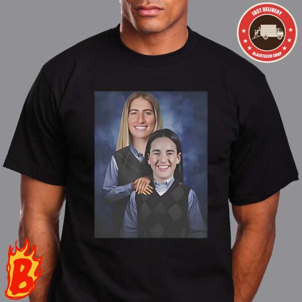 Official Step Sisters Caitlin Clark And Kate Martin Shirt Friendship Step Brothers Unisex T-Shirt