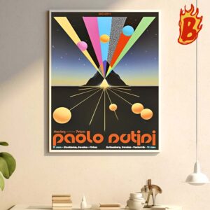 Paolo Nutini Show At Cirkus Sweden On Jun 13 2024 Wall Decor Poster Canvas