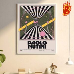 Paolo Nutini Tour In Germany Jun 27 And July 16-17 2024 Wall Decor Poster Canvas