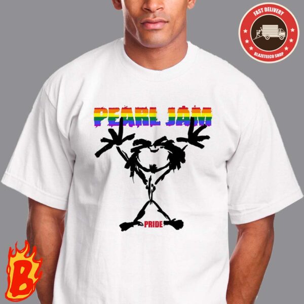 Pearl Jam 2024 Stickman Shirt Repressive Anti LGBTQ Legislation Unisex T-Shirt