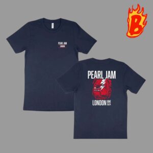 Pearl Jam Dark Matter World Tour At London On June 29 2024  Bull Dog Two Sides Unisex T-Shirt
