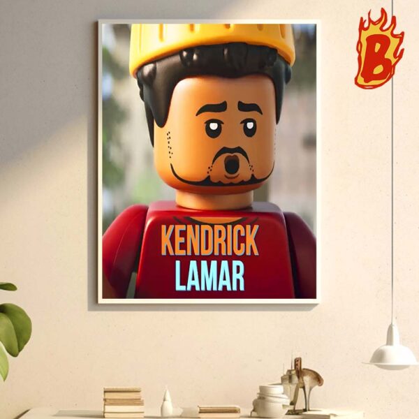 Piece By Piece Official Lego Versions Of Kendrick Lamar For The Pharrell Williams Biopic Wall Decor Poster Canvas