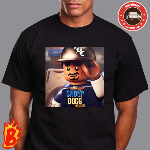 Piece By Piece Official Lego Versions Of Snoop Dogg For The Pharrell Williams Biopic Unisex T-Shirt