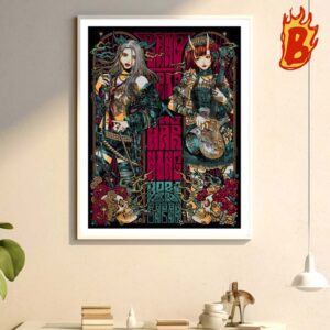 The Warning W Band Maid Jun 12 2024 Show In Japan Merch Poster Wall Decor Poster Canvas