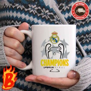 Real Madrid Are London 2024 UEFA Champions League Champions Coffee Ceramic Mug