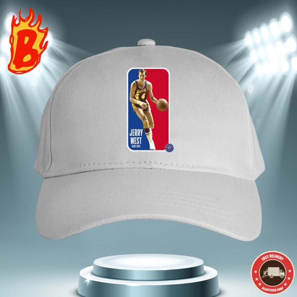 Rest In Peace Paying Our Respects To The Logo Jerry West The Basketball Hall Of Famer And Inspiration For The Nba Logo Classic Cap Hat Snapback