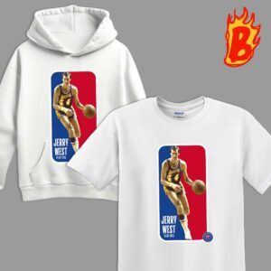 Rest In Peace Paying Our Respects To The Logo Jerry West The Basketball Hall Of Famer And Inspiration For The Nba Logo Unisex T-Shirt