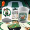 Retro Basketball Boston Champs 2024 Coffee Ceramic Mug