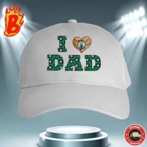 Retro I Love Dad Boston Celtics Classic Cap Hat Snapback