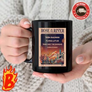 Rose On The River Show In Chicago IL On Jul 4-7 2024 Merch Poster Coffee Ceramic Mug