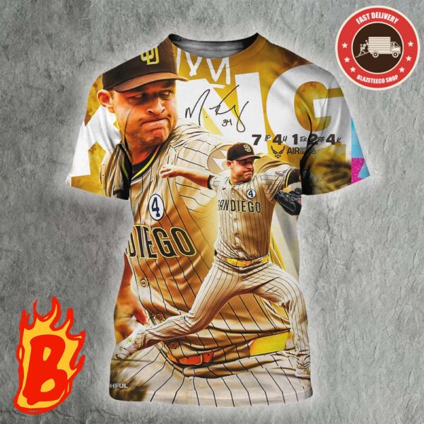 San Diego Padres Us Air National Guard And Michael King All Over Print Shirt