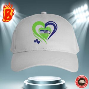 Seattle Seahawks Heart Logo NFL Team Classic Cap Hat Snapback