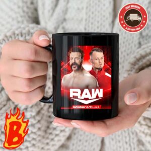 Sheamus Head To Head Ludwig Kaiser At WWE Raw Coffee Ceramic Mug