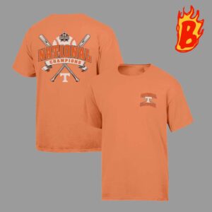 Tennessee Volunteers Comfort Wash 2024 NCAA Mens Baseball College World Series Champions Two Sides Unisex T-Shirt