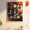 Core Memory Jason Tatum And His Son Jayson Deuce Celebrate The 2024 NBA Final Champions Wall Decor Poster Canvas