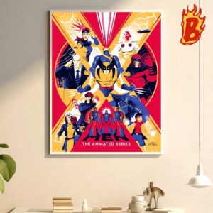 The Animated Series Marvel X-Men 97 Wall Decor Poster Canvas