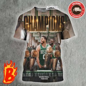 The Boston Celtics Defeat The Dallas Mavericks To Win The 2024 NBA Championship Most Banner In History All Over Print Shirt