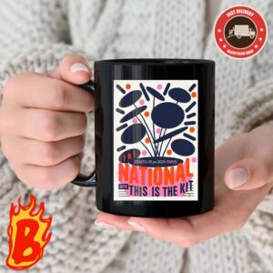 The National June 5 2024 The Zenith Paris France Merch Poster Coffee Ceramic Mug