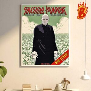 The Smashing Pumpkins October 6 2024 3 Arena Dublin Ireland Merch Poster Wall Decor Poster Canvas
