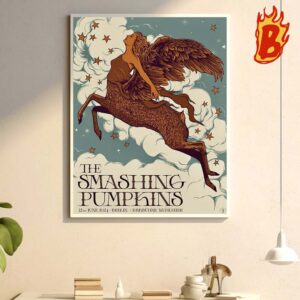 The Smashing Pumpkins Poster For Concert In Berlin Germany At Parkbuhne Wuhlheide On 22nd June 2024 Wall Decor Poster Canvas