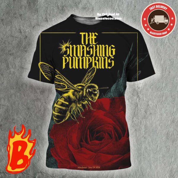 The Smashing Pumpkins Show At Co-op Live On June 13 2024 All Over Print Shirt