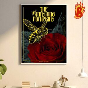 The Smashing Pumpkins Show At Co-op Live On June 13 2024 Wall Decor Poster Canvas