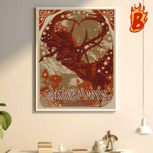 The Smashing Pumpkins Tour In Glasgow UK On June 12 2024 Wall Decor Poster Canvas