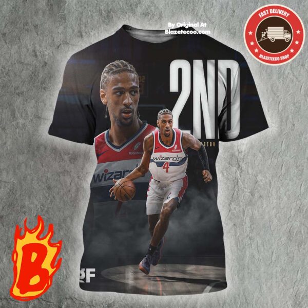 The Washington Wizards Select Alexandre Sarr With the 2ND Overall Pick At 2024 NBA Draft All Over Print Shirt