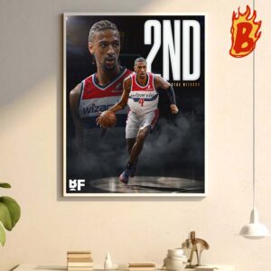 The Washington Wizards Select Alexandre Sarr With the 2ND Overall Pick At 2024 NBA Draft Wall Decor Poster Canvas